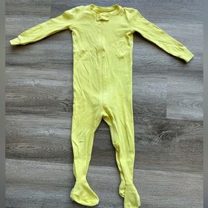PRIMARY 12-18 mo. Organic Zip Footie Pajamas